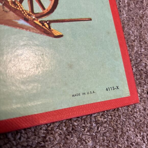 Vtg Milton Bradley Board Game Battle Cry American Heritage Board ONLY READ - Picture 2 of 3